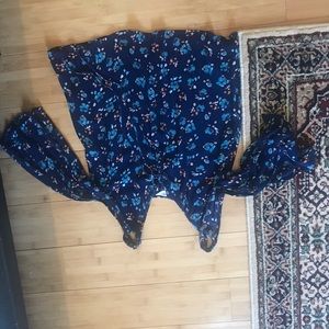 Open shoulder blouse